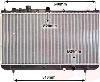 Van Wezel 27002153 - Radiatore, Raffreddamento motore autozon.pro