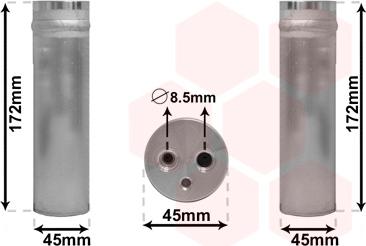 Van Wezel 2700D185 - Essiccatore, Climatizzatore autozon.pro