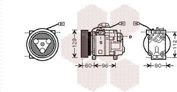 Van Wezel 2700K202 - Compressore, Climatizzatore autozon.pro