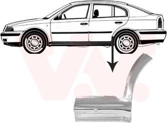 Van Wezel 7620105 - Lamiera ingresso abitacolo autozon.pro