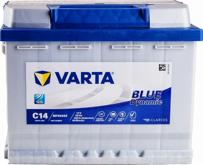 Varta 5564000483122 - Batteria avviamento autozon.pro