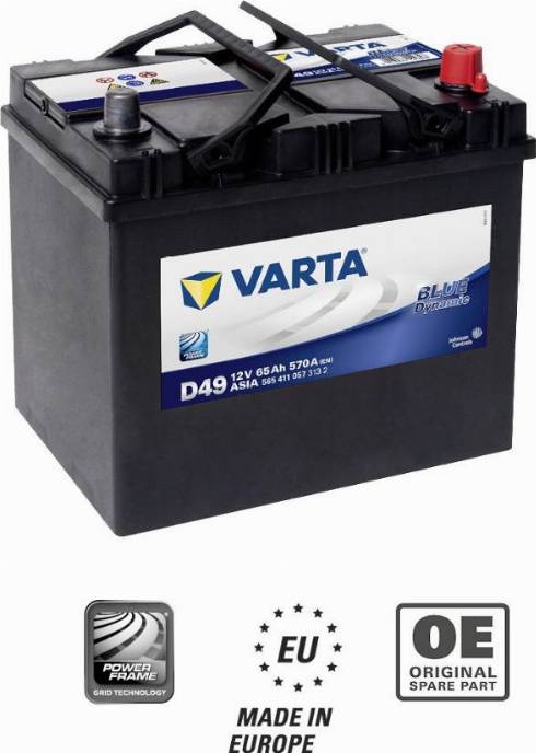 Varta 565411057 - Batteria avviamento autozon.pro