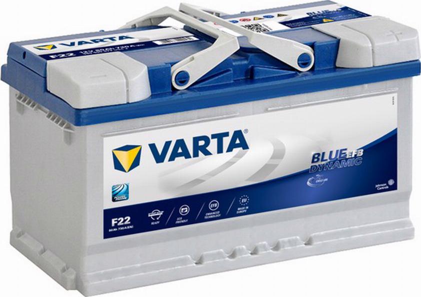 Varta 580500073 - Batteria avviamento autozon.pro