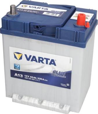 Varta B540125033 - Batteria avviamento autozon.pro