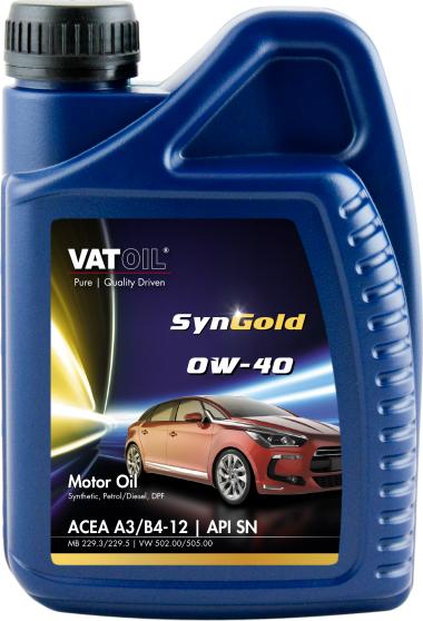 VatOil VTSYNGOLD0W40 - Olio motore autozon.pro