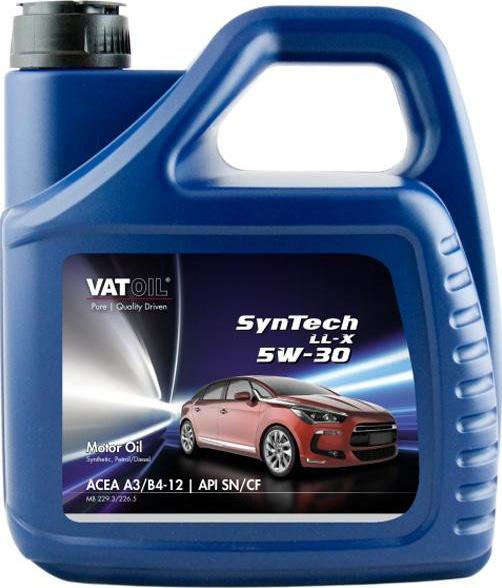 VatOil VTSYNTECH5W30 - Olio motore autozon.pro