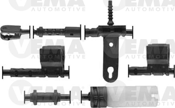 VEMA 117455 - Contatto segnalazione, Usura past. freno / mat. d'attrito autozon.pro