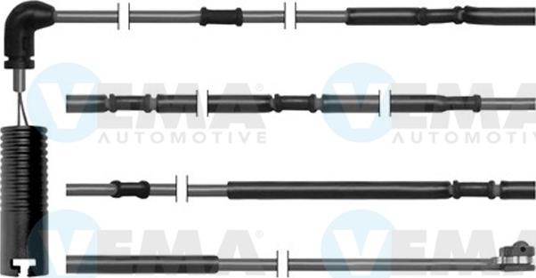 VEMA 117253 - Contatto segnalazione, Usura past. freno / mat. d'attrito autozon.pro