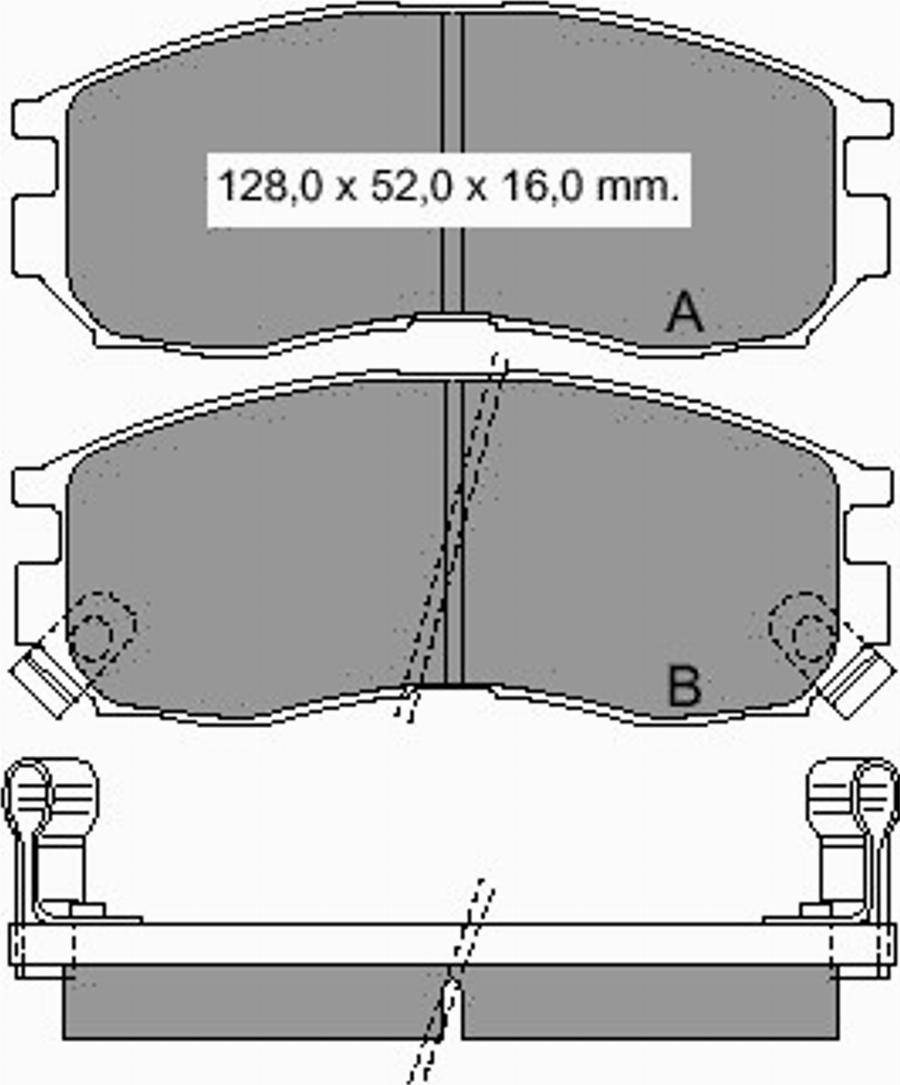 VEMA 834920 - Kit pastiglie freno, Freno a disco autozon.pro