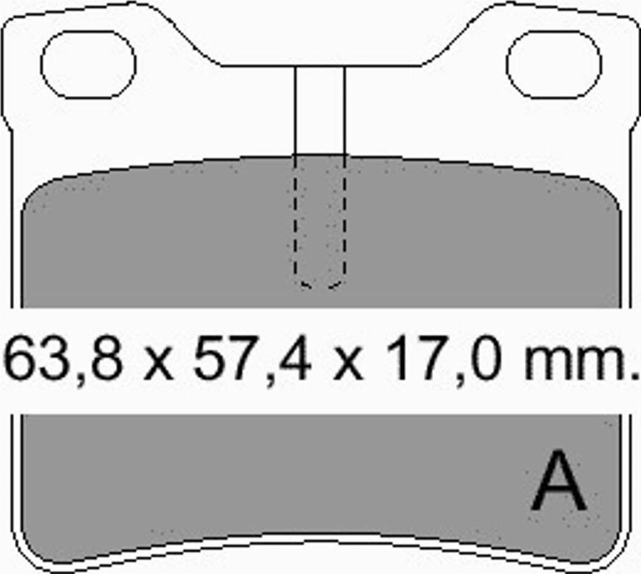 VEMA 835390 - Kit pastiglie freno, Freno a disco autozon.pro