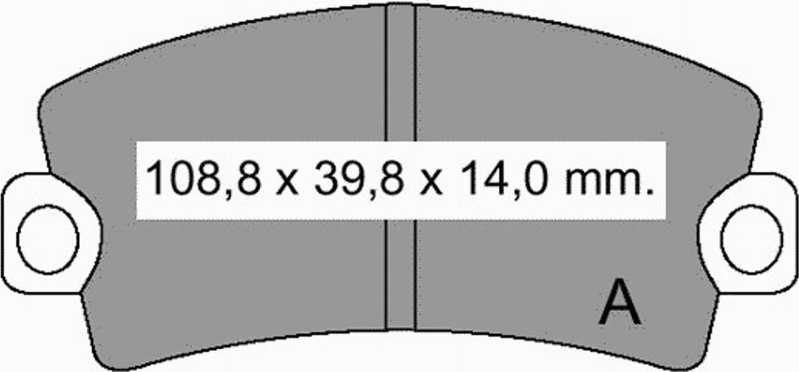 VEMA 830863 - Kit pastiglie freno, Freno a disco autozon.pro