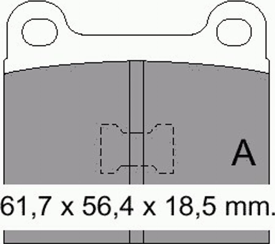 VEMA 831111 - Kit pastiglie freno, Freno a disco autozon.pro