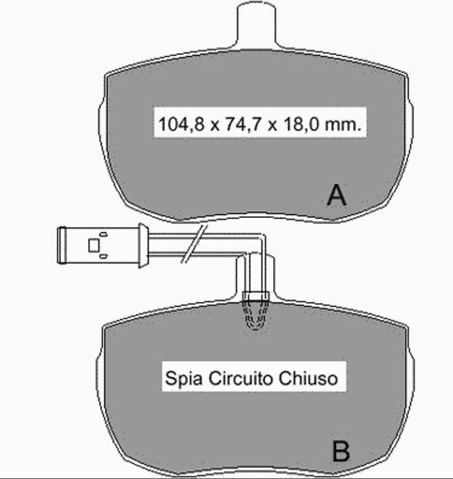 VEMA 831342 - Kit pastiglie freno, Freno a disco autozon.pro