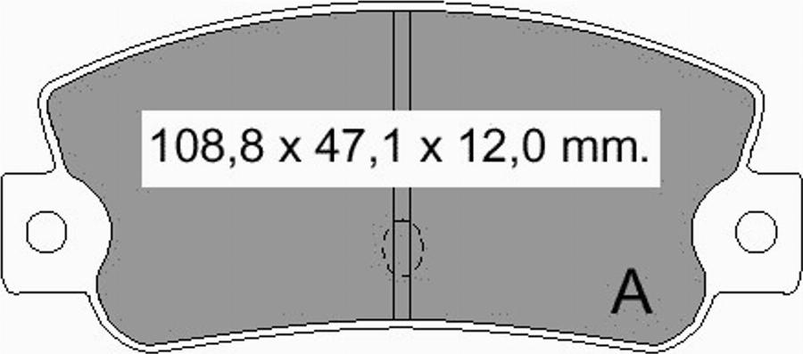 VEMA 833450 - Kit pastiglie freno, Freno a disco autozon.pro