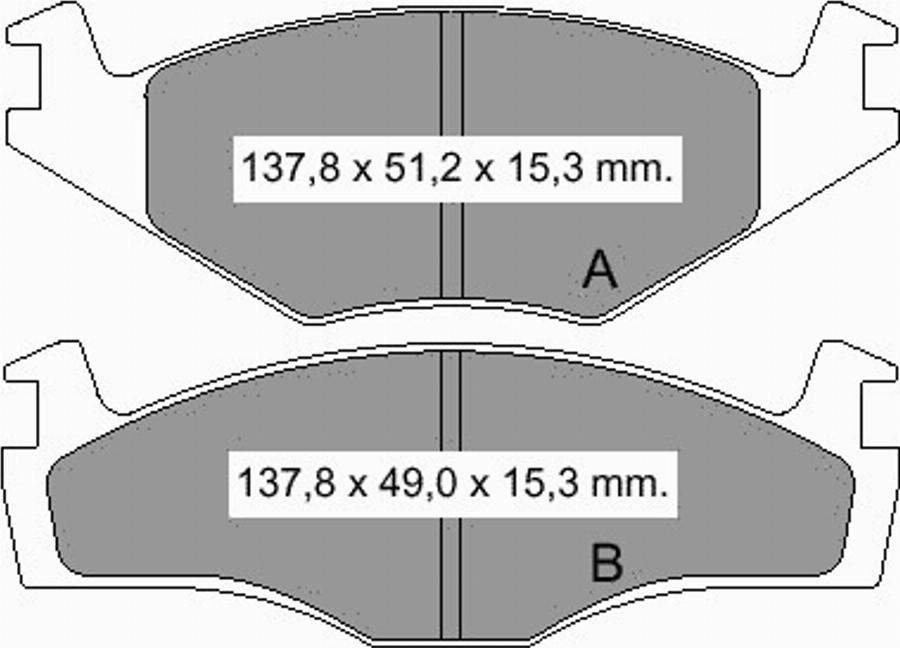 VEMA 832911 - Kit pastiglie freno, Freno a disco autozon.pro