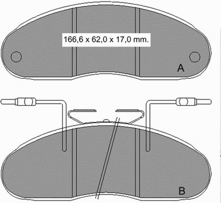 VEMA 832970 - Kit pastiglie freno, Freno a disco autozon.pro