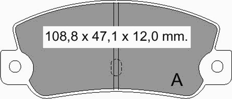 VEMA 832550 - Kit pastiglie freno, Freno a disco autozon.pro