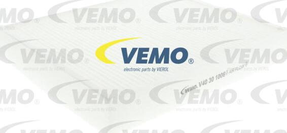 Vemo V40-30-1006 - Filtro, Aria abitacolo autozon.pro