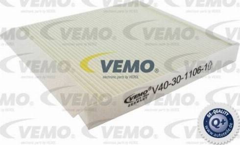 Vemo V40-30-1106-1 - Filtro, Aria abitacolo autozon.pro