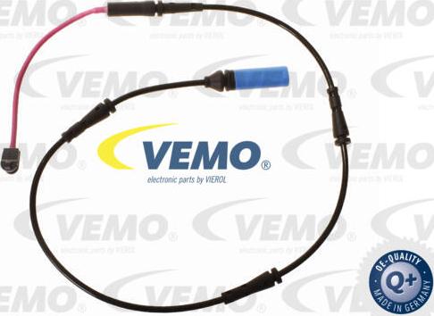 Vemo V20-72-0186 - Contatto segnalazione, Usura past. freno / mat. d'attrito autozon.pro