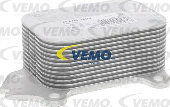 Vemo V22-60-0003 - Radiatore olio, Olio motore autozon.pro