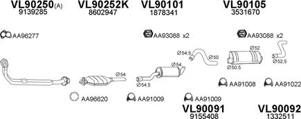 Veneporte 900147 - Impianto gas scarico autozon.pro