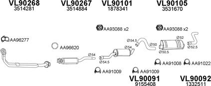 Veneporte 900152 - Impianto gas scarico autozon.pro