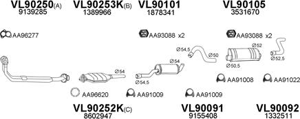 Veneporte 900129 - Impianto gas scarico autozon.pro