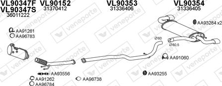 Veneporte 900230 - Impianto gas scarico autozon.pro