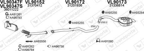 Veneporte 900225 - Impianto gas scarico autozon.pro