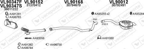 Veneporte 900223 - Impianto gas scarico autozon.pro