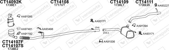 Veneporte 450986 - Impianto gas scarico autozon.pro