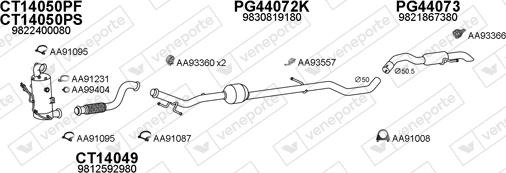 Veneporte 450971 - Impianto gas scarico autozon.pro