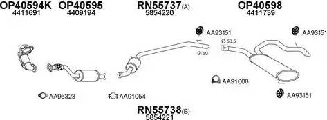 Veneporte 400509 - Impianto gas scarico autozon.pro