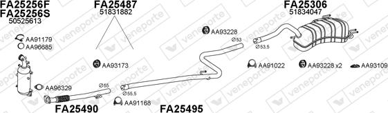 Veneporte 400765 - Impianto gas scarico autozon.pro