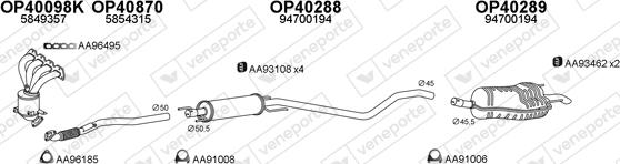 Veneporte 400780 - Impianto gas scarico autozon.pro