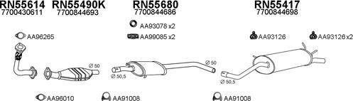 Veneporte 550164 - Impianto gas scarico autozon.pro