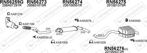 Veneporte 550855 - Impianto gas scarico autozon.pro