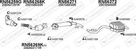 Veneporte 550853 - Impianto gas scarico autozon.pro