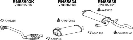 Veneporte 550361 - Impianto gas scarico autozon.pro