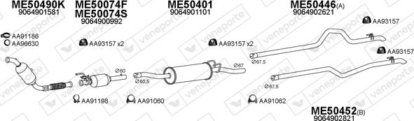 Veneporte 500446 - Impianto gas scarico autozon.pro