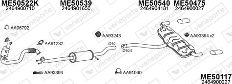 Veneporte 500470 - Impianto gas scarico autozon.pro