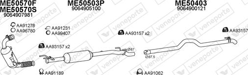 Veneporte 500509 - Impianto gas scarico autozon.pro