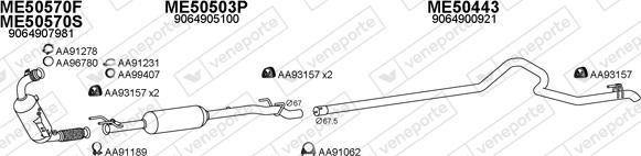 Veneporte 500505 - Impianto gas scarico autozon.pro