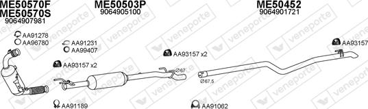 Veneporte 500507 - Impianto gas scarico autozon.pro