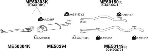 Veneporte 500131 - Impianto gas scarico autozon.pro