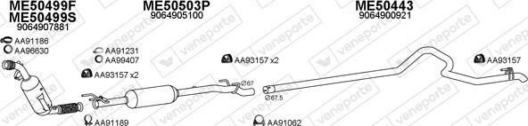 Veneporte 500399 - Impianto gas scarico autozon.pro