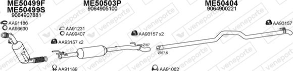 Veneporte 500395 - Impianto gas scarico autozon.pro