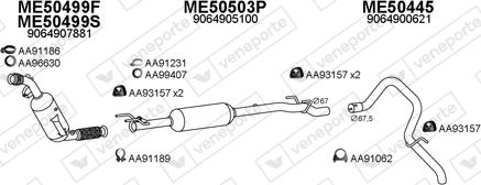 Veneporte 500396 - Impianto gas scarico autozon.pro