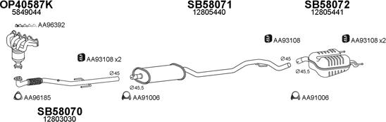 Veneporte 580048 - Impianto gas scarico autozon.pro